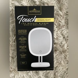 Impressions Touch Highlight LED makeup mirror